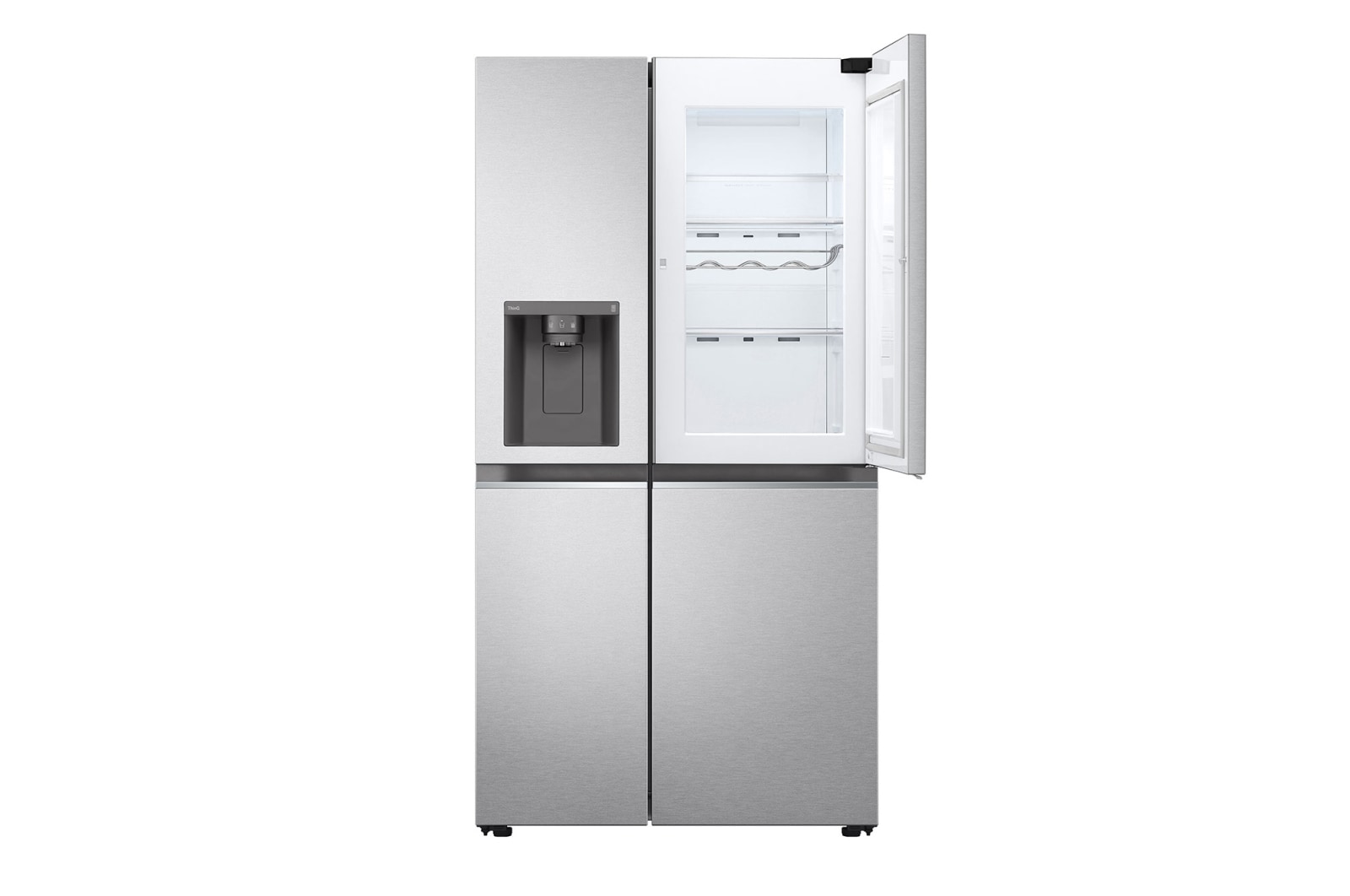 LG Réfrigérateur Américain - Grande capacité 635L | Door-in-Door™ | Door Cooling™ | Linear Cooling™ | Slim Space Plus, LG GSJV80MBLE