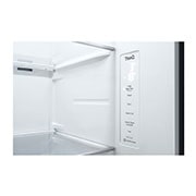 LG Réfrigérateur Américain - Grande capacité 635L | Door-in-Door™ | Door Cooling™ | Linear Cooling™ | Slim Space Plus, LG GSJV80MBLE