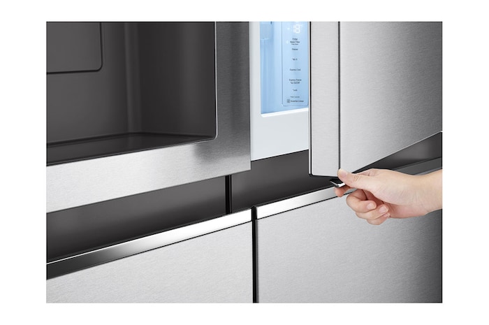 LG GSLV80PZLF Vue de côté