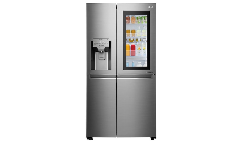 LG Réfrigérateur Américain | InstaView Door-in-Door ® | 625L | Compresseur Linéaire | Total No Frost | Wi-Fi | F, LG GSK6676SC