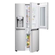 LG Réfrigérateur Américain | InstaView Door-in-Door | 625 L | Compresseur Linéaire | Door Cooling |  F, LG GSK6876SC