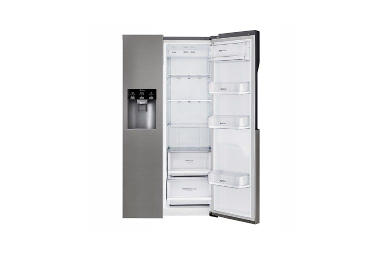 LG Réfrigérateur Américain | 606 L | Compresseur Linéaire | Moist Balance Crisper | Total No Frost | Smart Diagnosis | F, LG GSL360ICEV