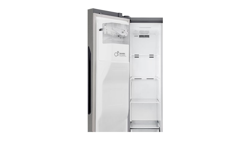 LG Réfrigérateur Américain | 591L | Compresseur Linéaire  | Total No Frost | Smart Diagnosis | F, LG GSL360ICEZ