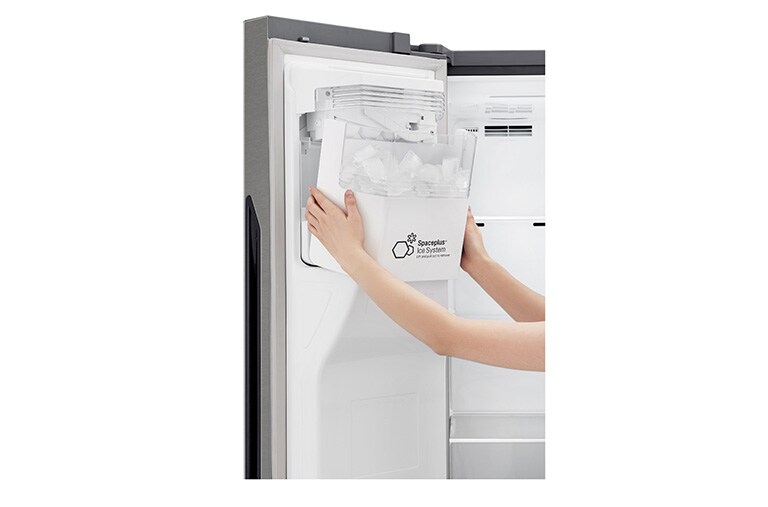 LG Réfrigérateur Américain | 591L | Compresseur Linéaire  | Total No Frost | Smart Diagnosis | F, LG GSL360ICEZ