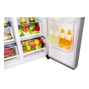 LG Réfrigérateur Américain | 625L | Compresseur Inverter | Total No Frost | Moist Balance Crisper | F, LG GSL480PZXV