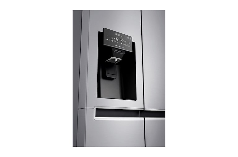 LG Réfrigérateur Américain | 625L | Compresseur linéaire | Total No Frost | Smart Diagnosis | Moist Balance Crisper | F, LG GSL6611PS