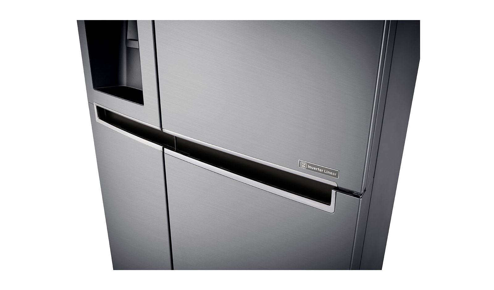 LG Réfrigérateur Américain | 625L | Compresseur linéaire | Total No Frost | Smart Diagnosis | Moist Balance Crisper | F, LG GSL6611PS