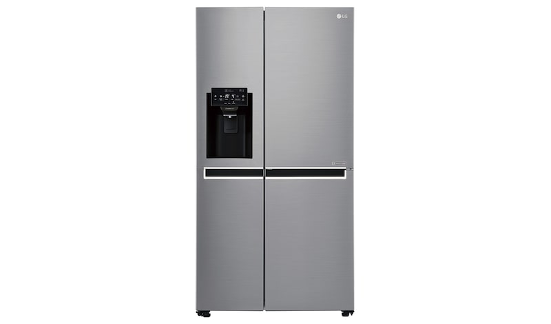 LG Réfrigérateur Américain | 625L | Compresseur linéaire | Total No Frost | Smart Diagnosis | Moist Balance Crisper | F, LG GSL6611PS