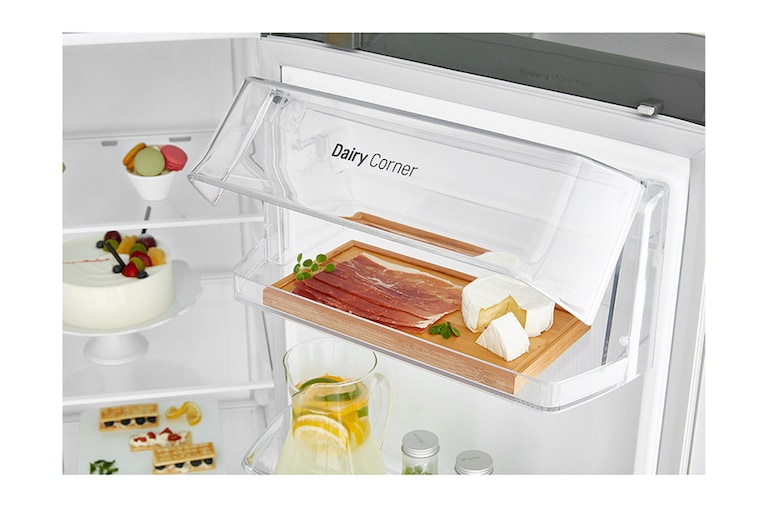 LG Réfrigérateur Américain | 625L | Compresseur linéaire | Total No Frost | Smart Diagnosis | Moist Balance Crisper | F, LG GSL6611PS