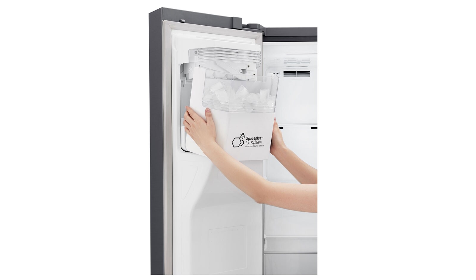 LG Réfrigérateur Américain | 601L | Compresseur Linéaire  | Total No Frost | Smart Diagnosis | A+, LG GSL6621PS