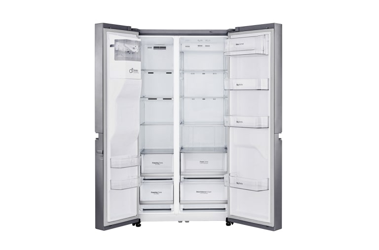 LG Réfrigérateur Américain | 601L | Compresseur Linéaire  | Total No Frost | Smart Diagnosis | A+, LG GSL6621PS