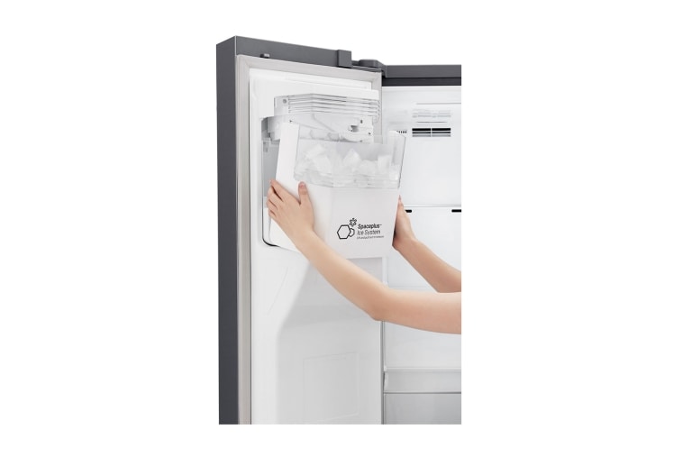 LG Réfrigérateur Américain | 601L | Compresseur Linéaire  | Total No Frost | Smart Diagnosis | A+, LG GSL6621PS