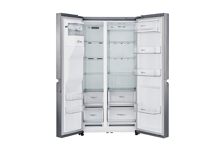 LG Réfrigérateur Américain | 601L | Compresseur Linéaire  | Total No Frost | Smart Diagnosis | A++, LG GSL6626PS