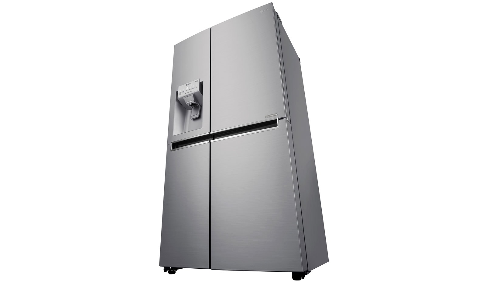 LG Réfrigérateur Américain | 625L | Compresseur Linéaire | Eau'tonome | Total No Frost | Smart Diagnosis | F, LG GSL6661PS