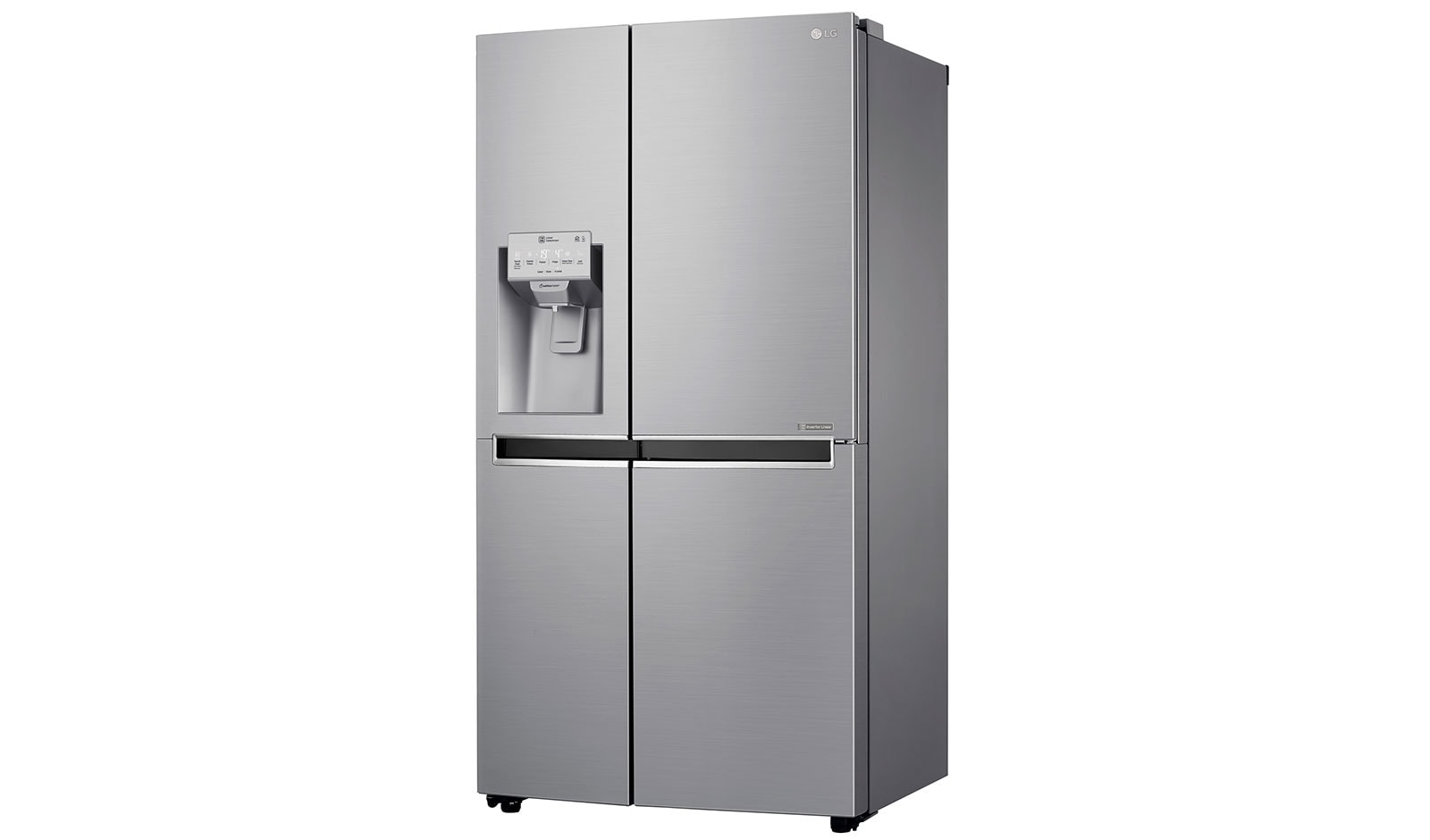 LG Réfrigérateur Américain | 625L | Compresseur Linéaire | Eau'tonome | Total No Frost | Smart Diagnosis | F, LG GSL6661PS