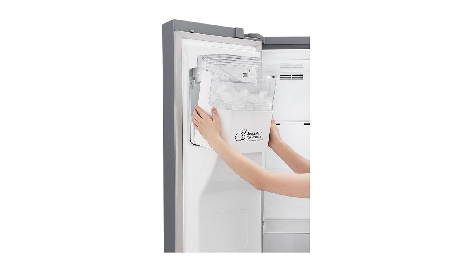 LG Réfrigérateur Américain | 601L | Compresseur linéaire | Total No Frost | Smart Diagnosis | Moist Balance Crisper | A+, LG GSL6671SC