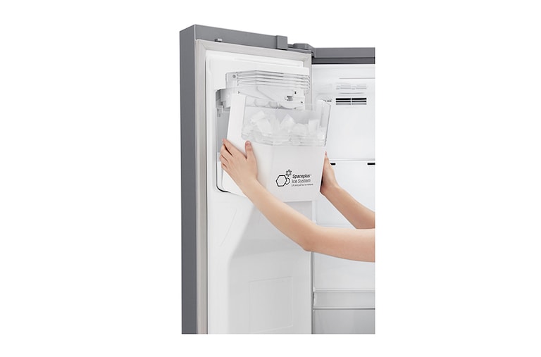 LG Réfrigérateur Américain | 601L | Compresseur linéaire | Total No Frost | Smart Diagnosis | Moist Balance Crisper | A+, LG GSL6671SC