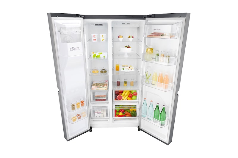 LG Réfrigérateur Américain | 625L | Compresseur Linéaire | Total No Frost | F, LG GSL6681PS