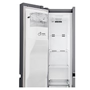 LG Réfrigérateur Américain | 625L | Compresseur Linéaire | Total No Frost | Smart Diagnosis | F | Finition des clayettes Alu, LG GSL6691PS