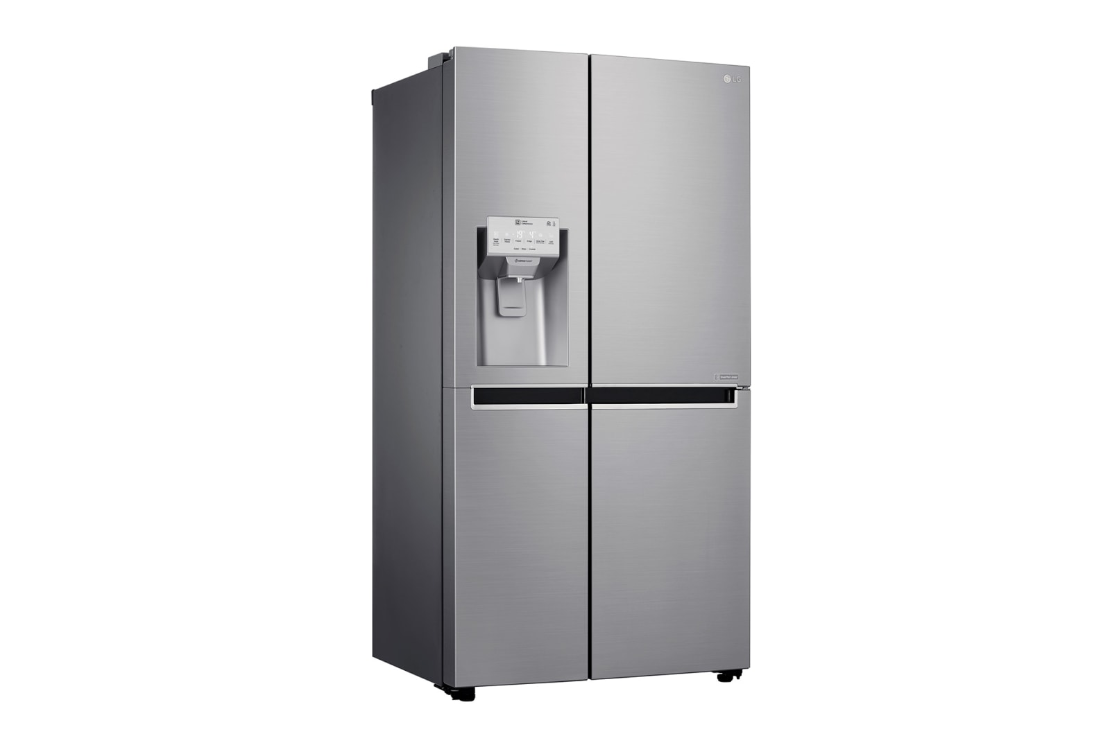 LG Réfrigérateur Américain | 625L | Compresseur Linéaire | Total No Frost | Smart Diagnosis | F | Finition des clayettes Alu, LG GSL6691PS