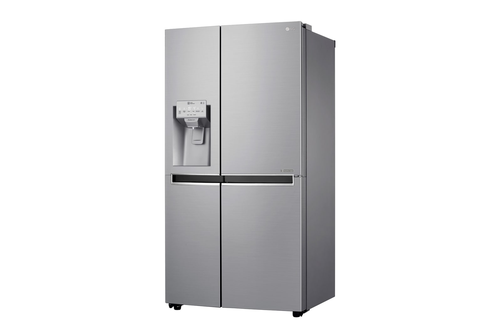 LG Réfrigérateur Américain | 625L | Compresseur Linéaire | Total No Frost | Smart Diagnosis | F | Finition des clayettes Alu, LG GSL6691PS