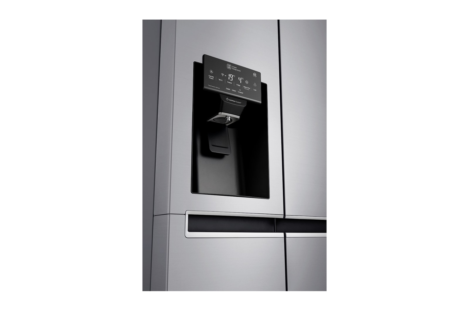 LG Réfrigérateur Américain | 625L | Compresseur Linéaire | Total No Frost | Connécté Wi-Fi | F, LG GSL7601PS