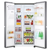 LG GSLV30DSXF | Réfrigérateur américain | 634L | Compresseur Smart Inverter | Total No Frost | F, LG GSLV30DSXF