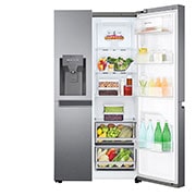 LG GSLV30DSXF | Réfrigérateur américain | 634L | Compresseur Smart Inverter | Total No Frost | F, LG GSLV30DSXF