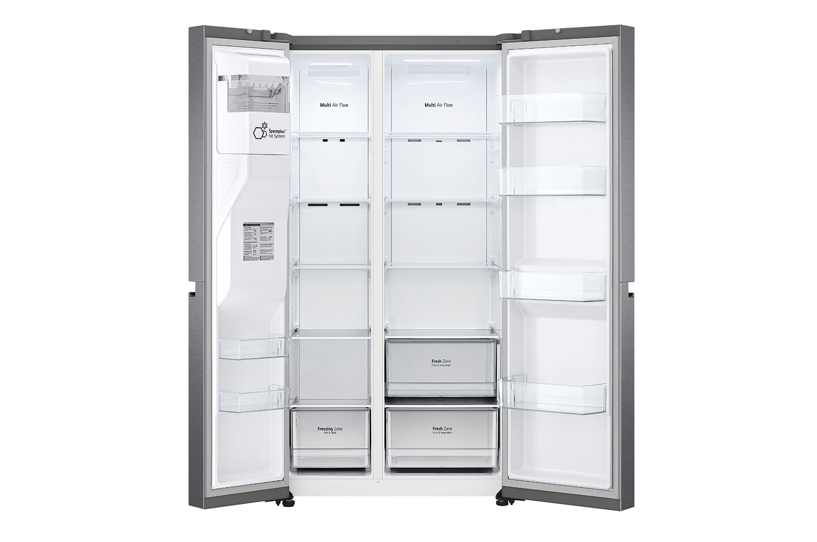LG Réfrigérateur Américain | 635L | Slim SpacePlus™, LG GSLV50DSXF