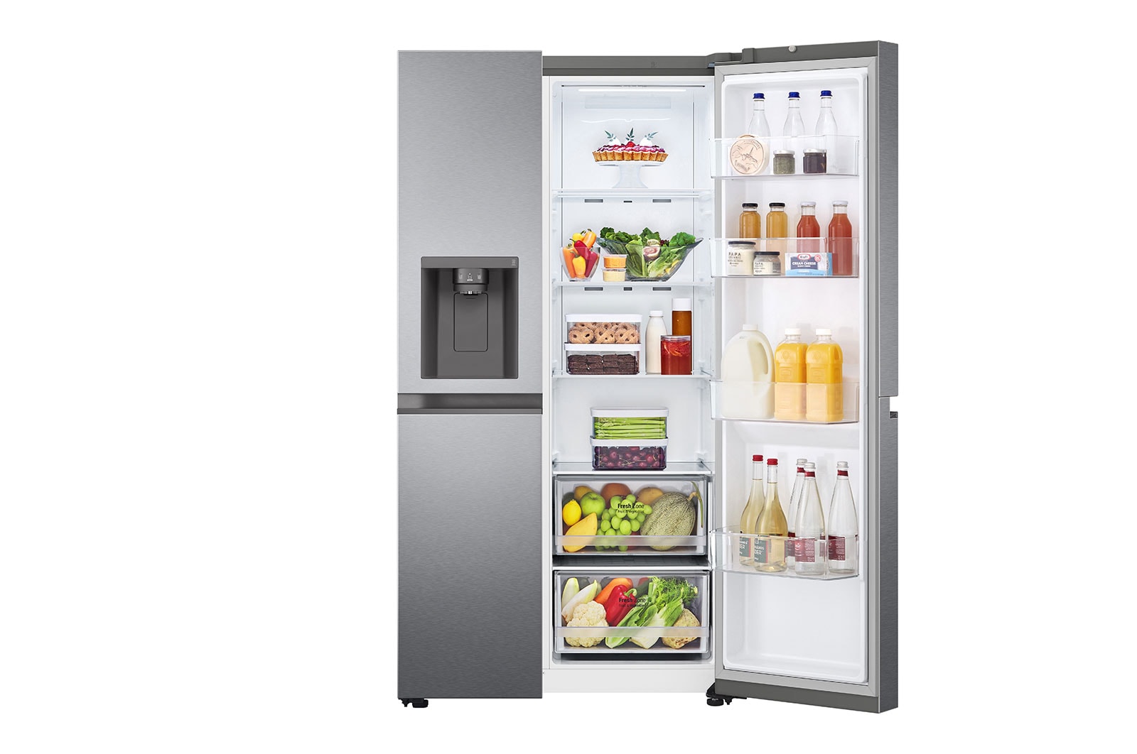 LG Réfrigérateur Américain | 635L | Slim SpacePlus™, LG GSLV50DSXF