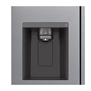 LG Réfrigérateur américain | 635L | Compresseur Smart Inverter | Design élégant | Fabrique à glace Slim SpacePlus, LG GSLV50DSXF