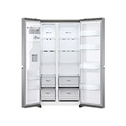 LG GSLV70PZTF| Réfrigérateur américain | 635L | Smart Diagnosis | Compresseur Smart Inverter, LG GSLV70PZTF