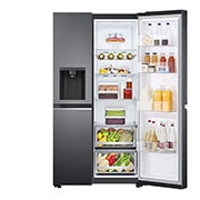 LG GSLV80MCLF | Réfrigérateur américain | 635L | Smart Diagnosis | Compresseur Smart Inverter, LG GSLV80MCLF