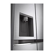 LG Réfrigérateur Américain - Grande capacité 635L | Linear Cooling™ | Door Cooling™ | Silencieux 36 dB  | E, LG GSLV81PZLE