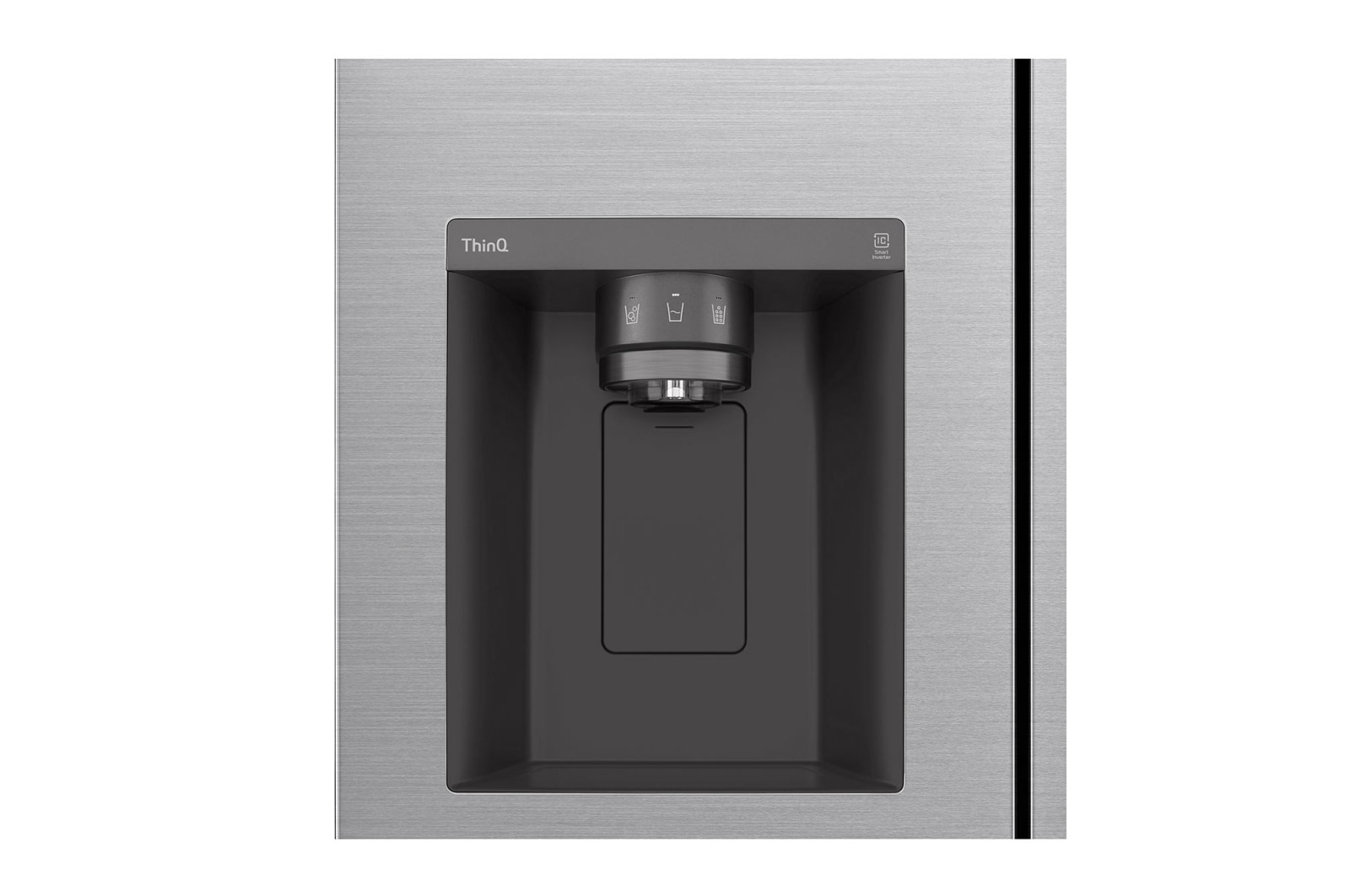 LG Réfrigérateur Américain - Grande capacité 635L | Linear Cooling™ | Door Cooling™ | Silencieux 36 dB  | E, LG GSLV81PZLE