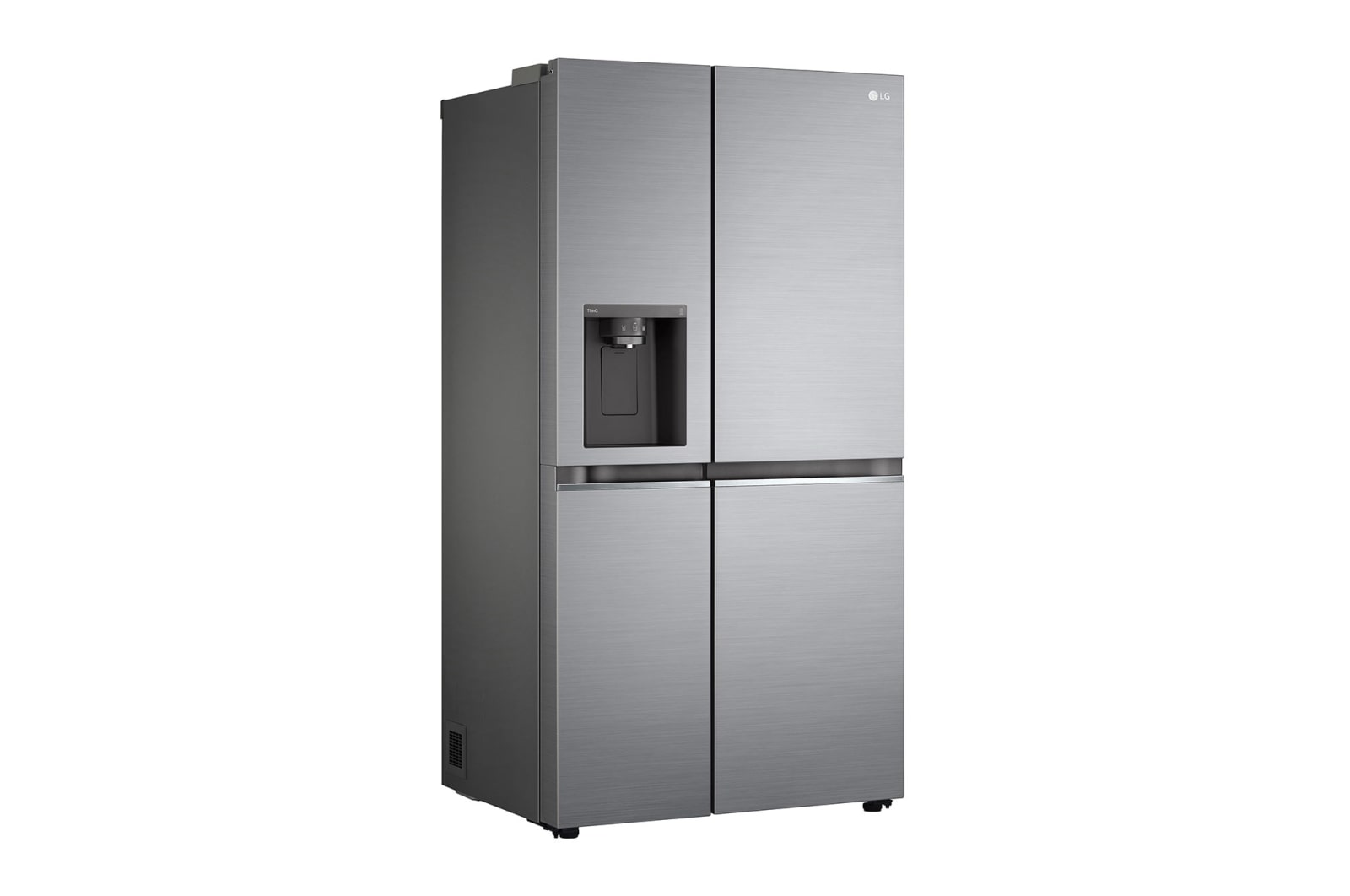 LG Réfrigérateur Américain - Grande capacité 635L | Linear Cooling™ | Door Cooling™ | Silencieux 36 dB  | E, LG GSLV81PZLE