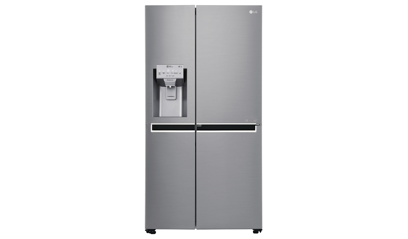 LG Réfrigérateur Américain | 601L | Door-in-Door ® | Compresseur linéaire | Total No Frost | Moist Balance Crisper | Pure N Fresh | A+, LG GSS6671PS