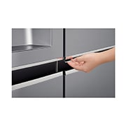 LG Réfrigérateur Américain | 601L | Door-in-Door ® | Compresseur linéaire | Total No Frost | Moist Balance Crisper | Pure N Fresh | A+, LG GSS6671PS