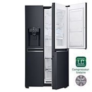 Vue avant de Réfrigérateur Américain | Door-in-Door | 601L | Compresseur Linéaire | Total No Frost | Connécté Wi-Fi | F LG GSS6676MC