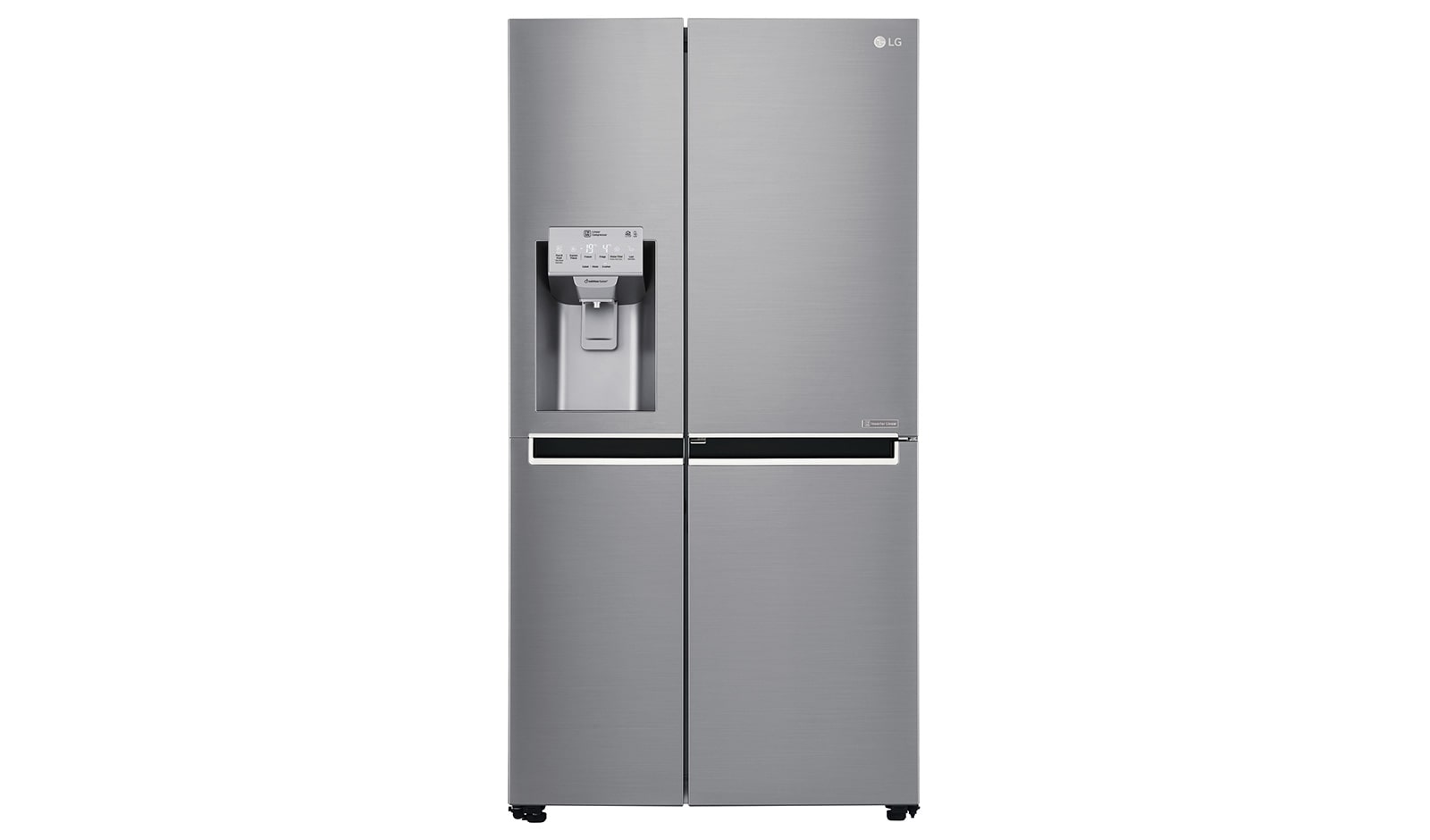 LG Réfrigérateur Américain | 601L | Door-in-Door ® | Compresseur linéaire | Total No Frost | Moist Balance Crisper | Pure N Fresh | A++, LG GSS6676PS