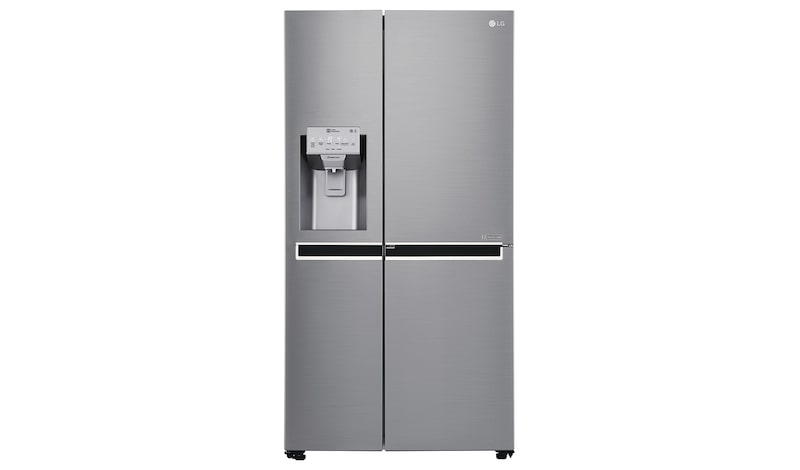 LG Réfrigérateur Américain | 601L | Door-in-Door ® | Compresseur linéaire | Total No Frost | Moist Balance Crisper | Pure N Fresh | A++, LG GSS6676PS