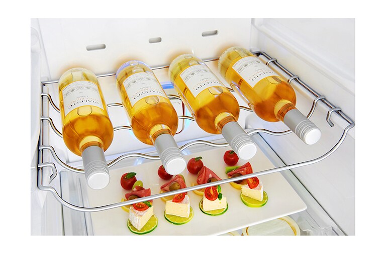 LG Réfrigérateur Américain | 601L | Door-in-Door ® | Compresseur linéaire | Total No Frost | Moist Balance Crisper | Pure N Fresh | A++, LG GSS6676PS