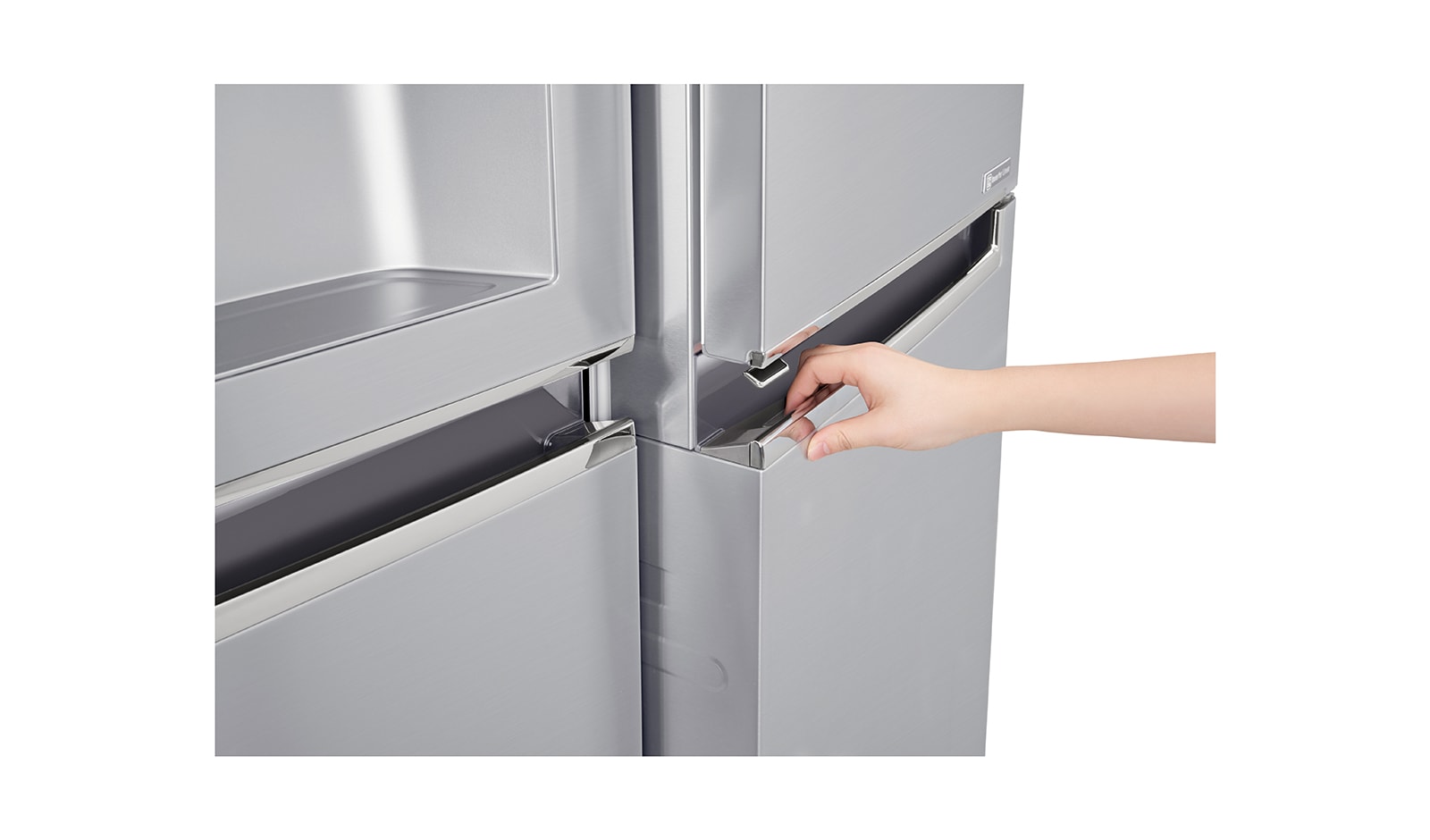LG Réfrigérateur Américain | Door-in-Door ® | Compresseur linéaire | 625L | Total No Frost | Magic Crisper | Pure N Fresh | F, LG GSS6676SC