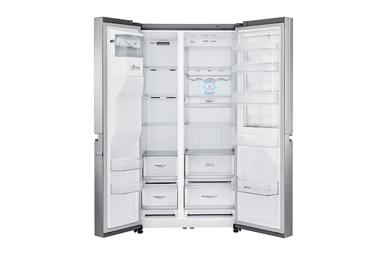 LG Réfrigérateur Américain | Door-in-Door ® | Compresseur linéaire | 625L | Total No Frost | Magic Crisper | Pure N Fresh | F, LG GSS6676SC