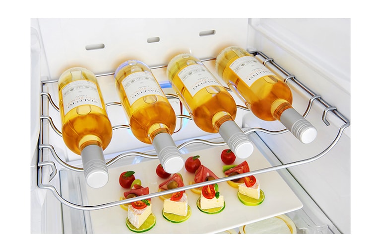 LG Réfrigérateur Américain | Door-in-Door ® | Compresseur linéaire | 625L | Total No Frost | Magic Crisper | Pure N Fresh | F, LG GSS6676SC