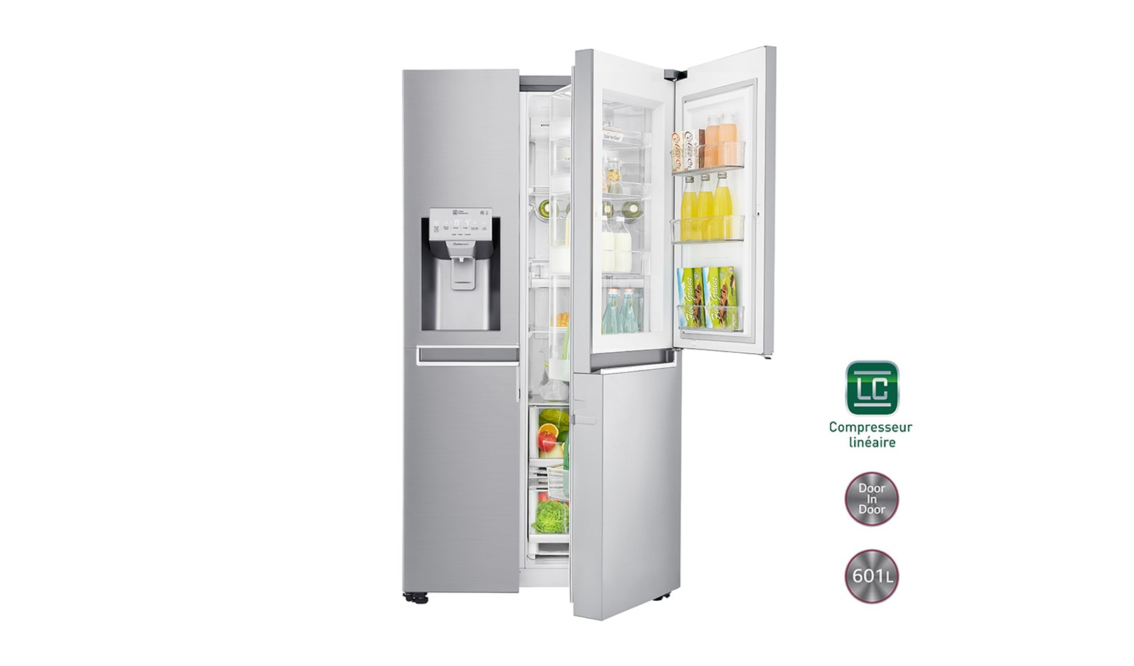Réfrigérateurs Américains LG GSS6676SC