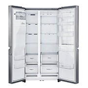 LG Réfrigérateur Américain | Door-in-Door | 601L | Compresseur Linéaire | Total No Frost | Connécté Wi-Fi | F, LG GSS6691PS