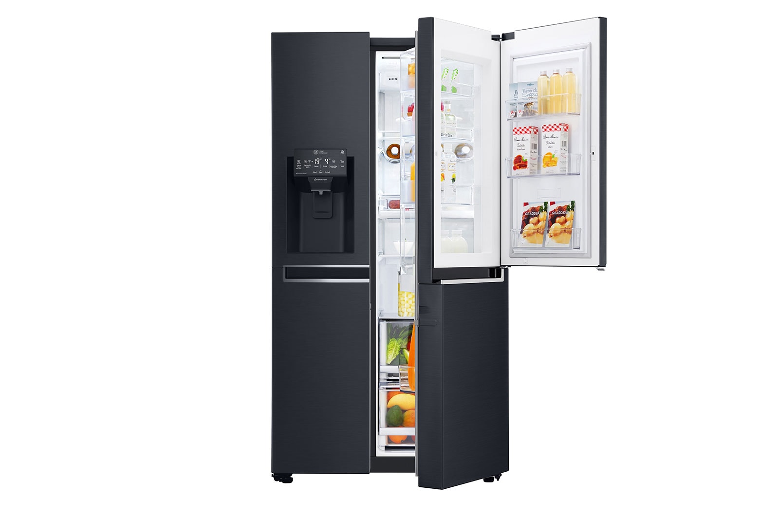 Vue avant de Réfrigérateur Américain  | Door-in-Door | 601L | Compresseur Linéaire | Door Cooling |  F LG GSS6871MC
