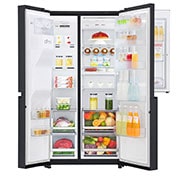 LG Réfrigérateur Américain  | Door-in-Door | 601L | Compresseur Linéaire | Door Cooling |  F, LG GSS6871MC