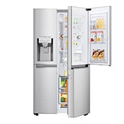 Vue avant de Réfrigérateur Américain | Door-in-Door | 625L | Compresseur Linéaire | Door Cooling |  F LG GSS6876SC